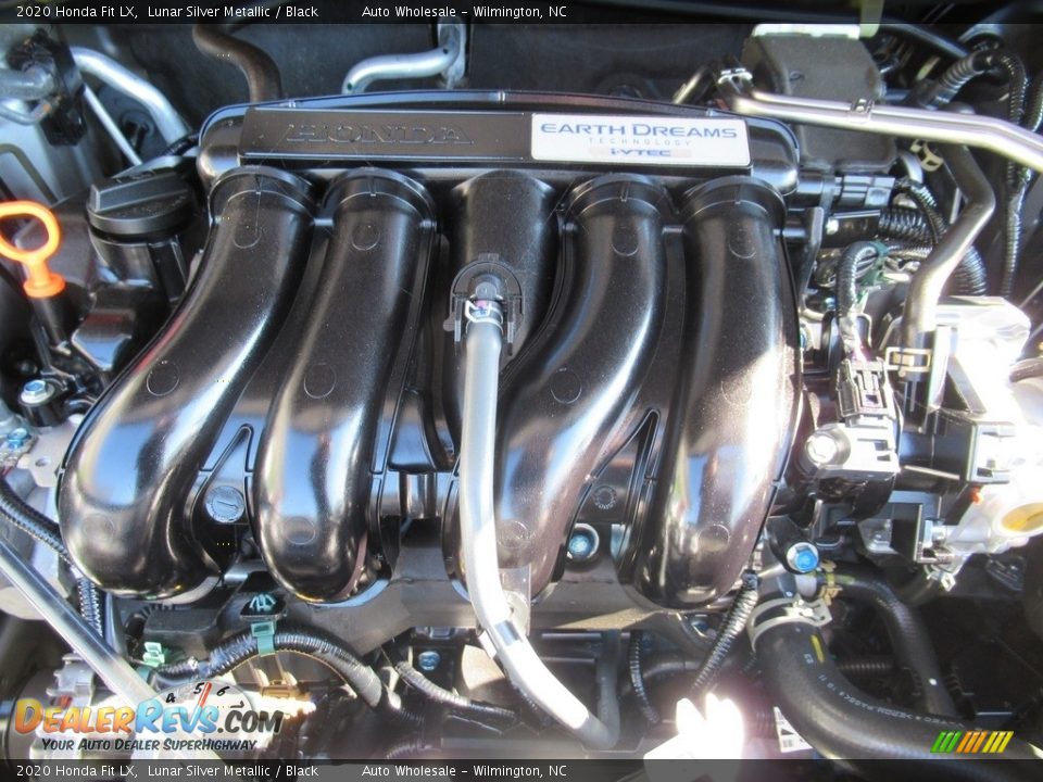 2020 Honda Fit LX Lunar Silver Metallic / Black Photo #6