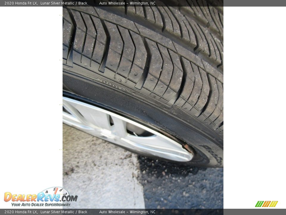 2020 Honda Fit LX Lunar Silver Metallic / Black Photo #8