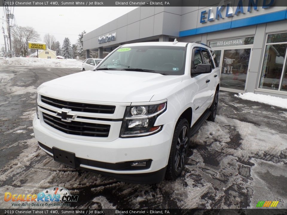 2019 Chevrolet Tahoe LT 4WD Summit White / Jet Black Photo #2