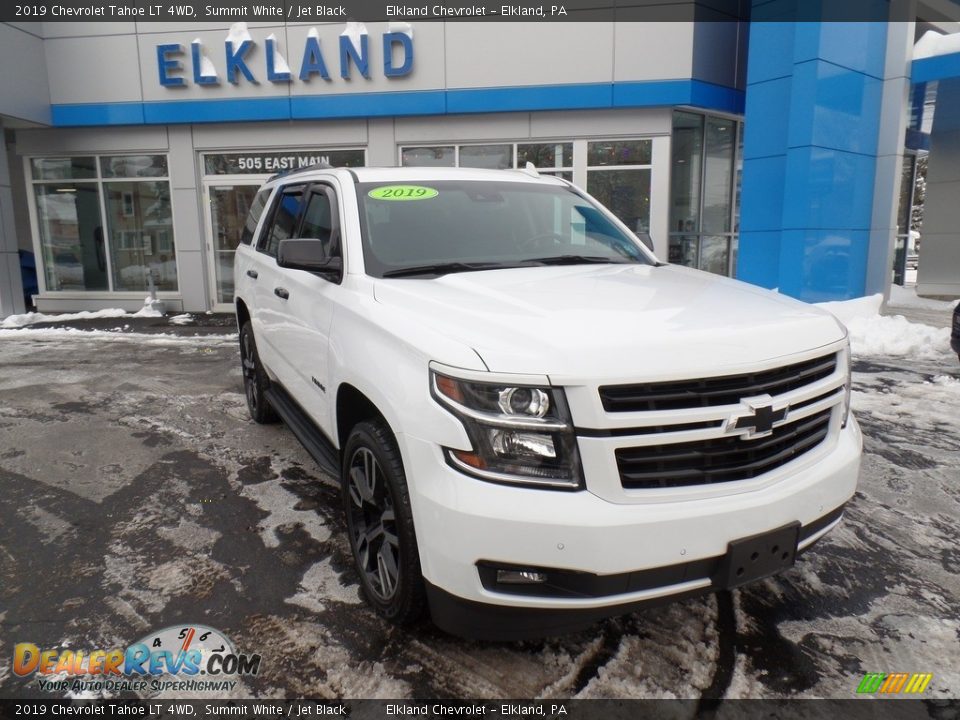 2019 Chevrolet Tahoe LT 4WD Summit White / Jet Black Photo #4