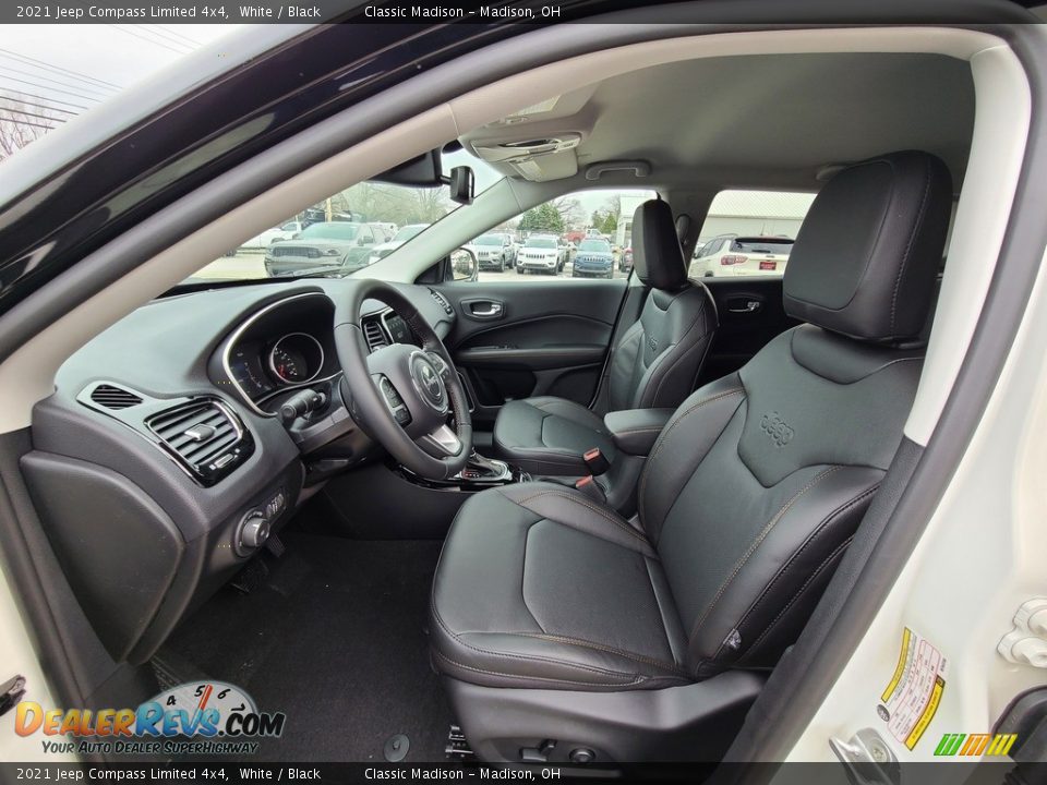 2021 Jeep Compass Limited 4x4 White / Black Photo #2