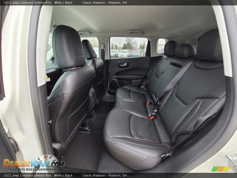 2021 Jeep Compass Limited 4x4 White / Black Photo #3