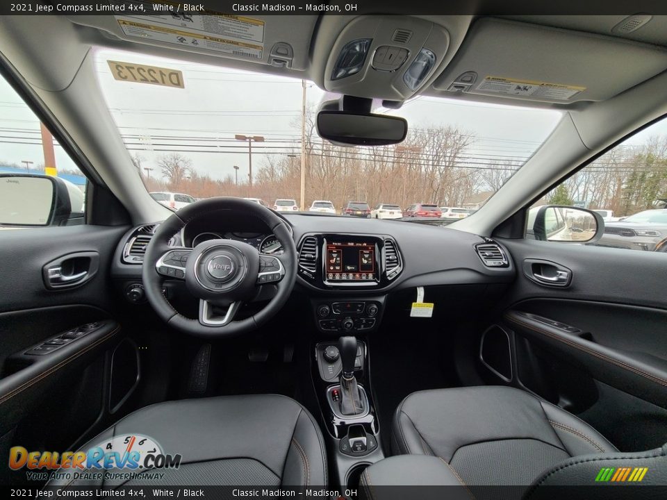 2021 Jeep Compass Limited 4x4 White / Black Photo #4