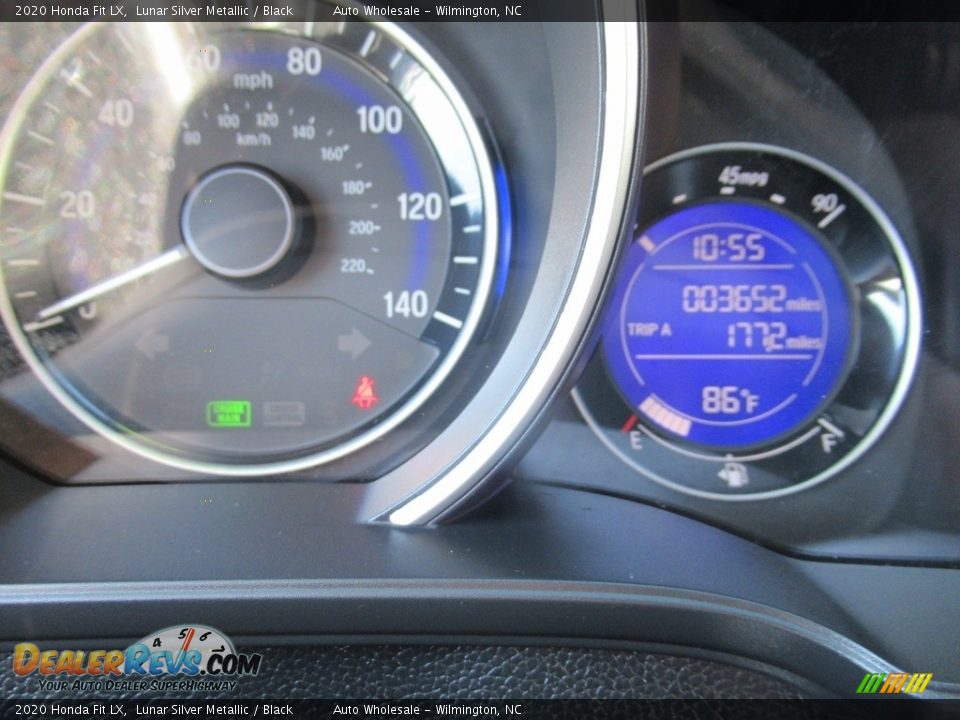 2020 Honda Fit LX Lunar Silver Metallic / Black Photo #16