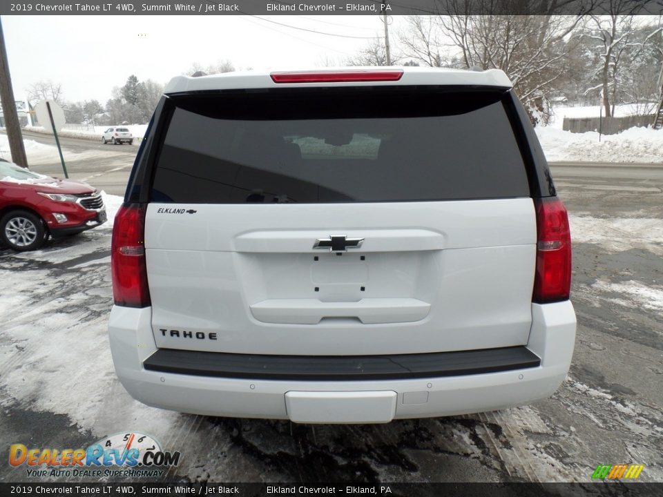 2019 Chevrolet Tahoe LT 4WD Summit White / Jet Black Photo #9