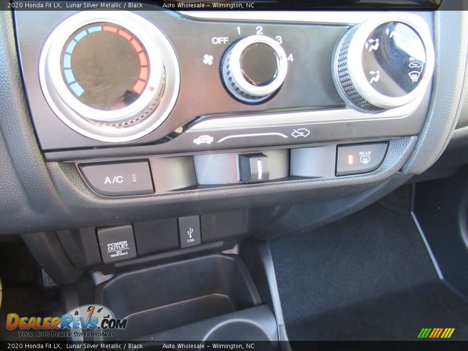 2020 Honda Fit LX Lunar Silver Metallic / Black Photo #18