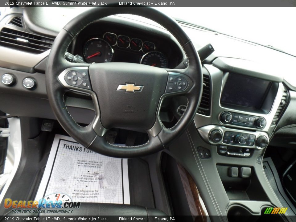 2019 Chevrolet Tahoe LT 4WD Summit White / Jet Black Photo #22