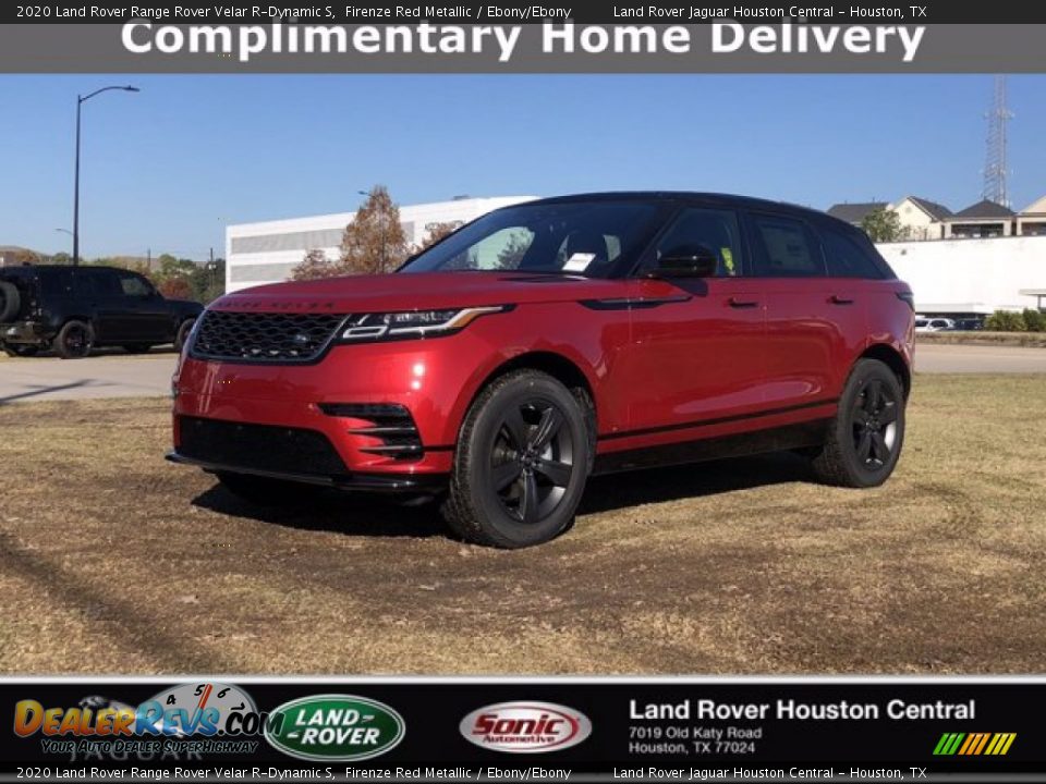 2020 Land Rover Range Rover Velar R-Dynamic S Firenze Red Metallic / Ebony/Ebony Photo #1