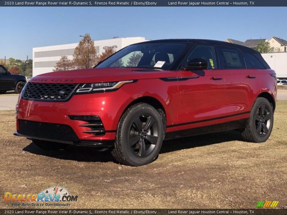 2020 Land Rover Range Rover Velar R-Dynamic S Firenze Red Metallic / Ebony/Ebony Photo #2