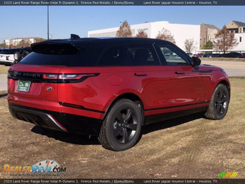 2020 Land Rover Range Rover Velar R-Dynamic S Firenze Red Metallic / Ebony/Ebony Photo #3