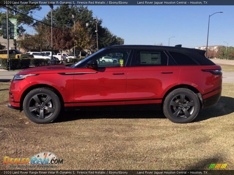 2020 Land Rover Range Rover Velar R-Dynamic S Firenze Red Metallic / Ebony/Ebony Photo #7