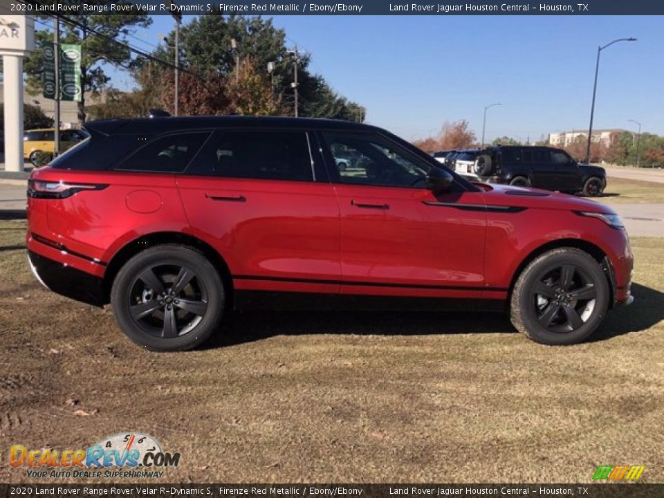 2020 Land Rover Range Rover Velar R-Dynamic S Firenze Red Metallic / Ebony/Ebony Photo #8