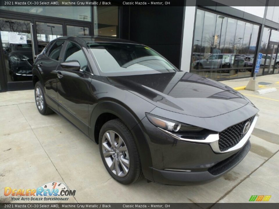 2021 Mazda CX-30 Select AWD Machine Gray Metallic / Black Photo #1