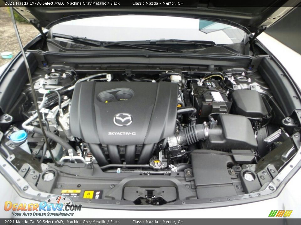 2021 Mazda CX-30 Select AWD Machine Gray Metallic / Black Photo #10