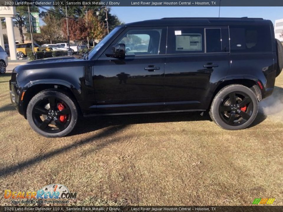 2020 Land Rover Defender 110 X Santorini Black Metallic / Ebony Photo #7