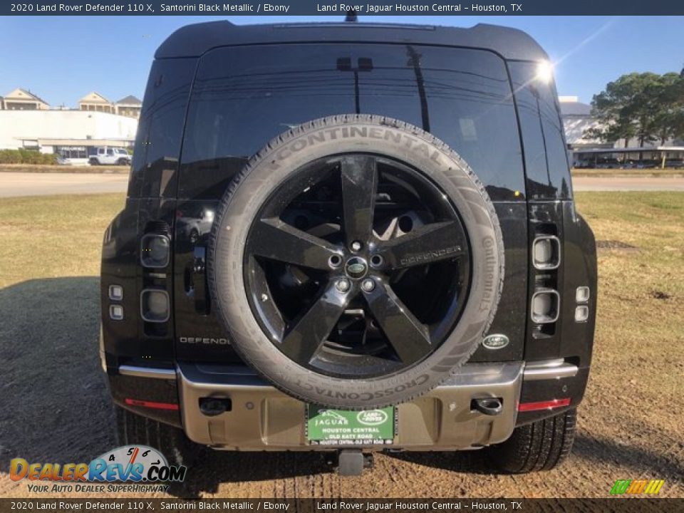2020 Land Rover Defender 110 X Santorini Black Metallic / Ebony Photo #9