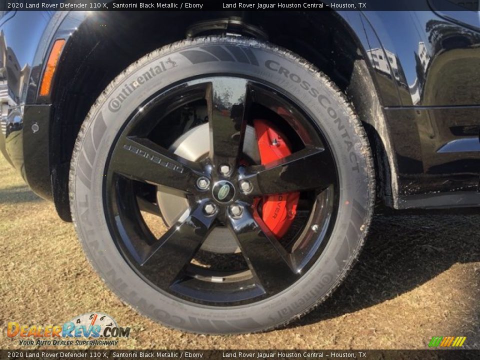2020 Land Rover Defender 110 X Santorini Black Metallic / Ebony Photo #11