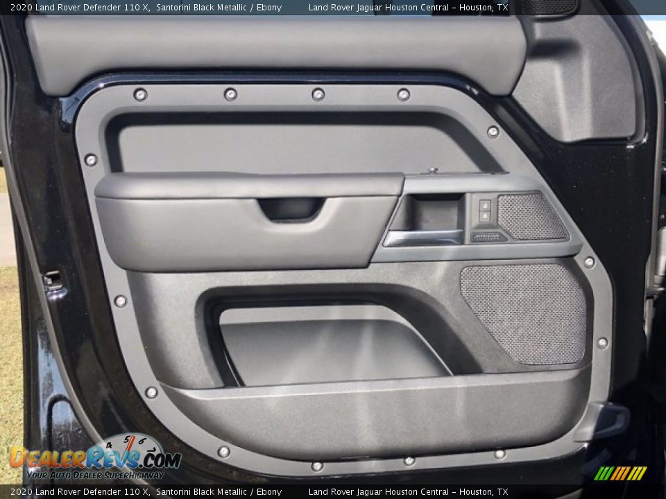 2020 Land Rover Defender 110 X Santorini Black Metallic / Ebony Photo #12
