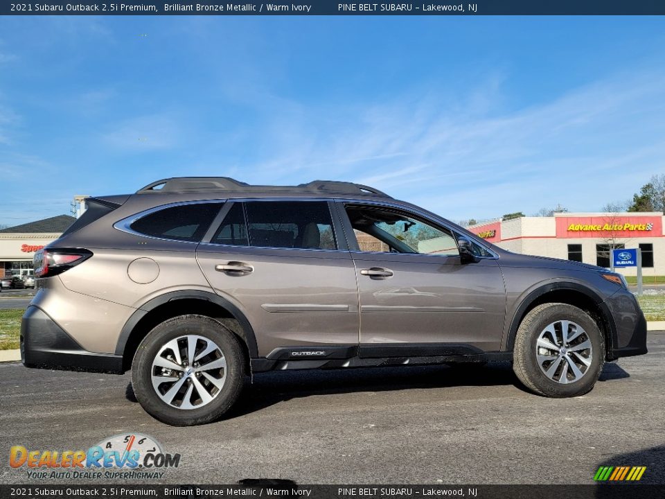 2021 Subaru Outback 2.5i Premium Brilliant Bronze Metallic / Warm Ivory Photo #20