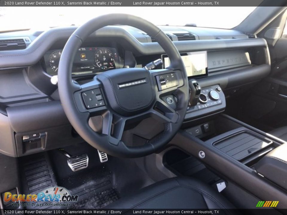 2020 Land Rover Defender 110 X Santorini Black Metallic / Ebony Photo #14
