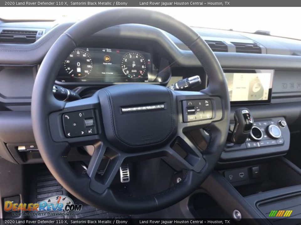 2020 Land Rover Defender 110 X Santorini Black Metallic / Ebony Photo #17