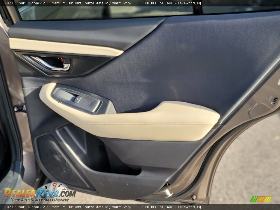 2021 Subaru Outback 2.5i Premium Brilliant Bronze Metallic / Warm Ivory Photo #25
