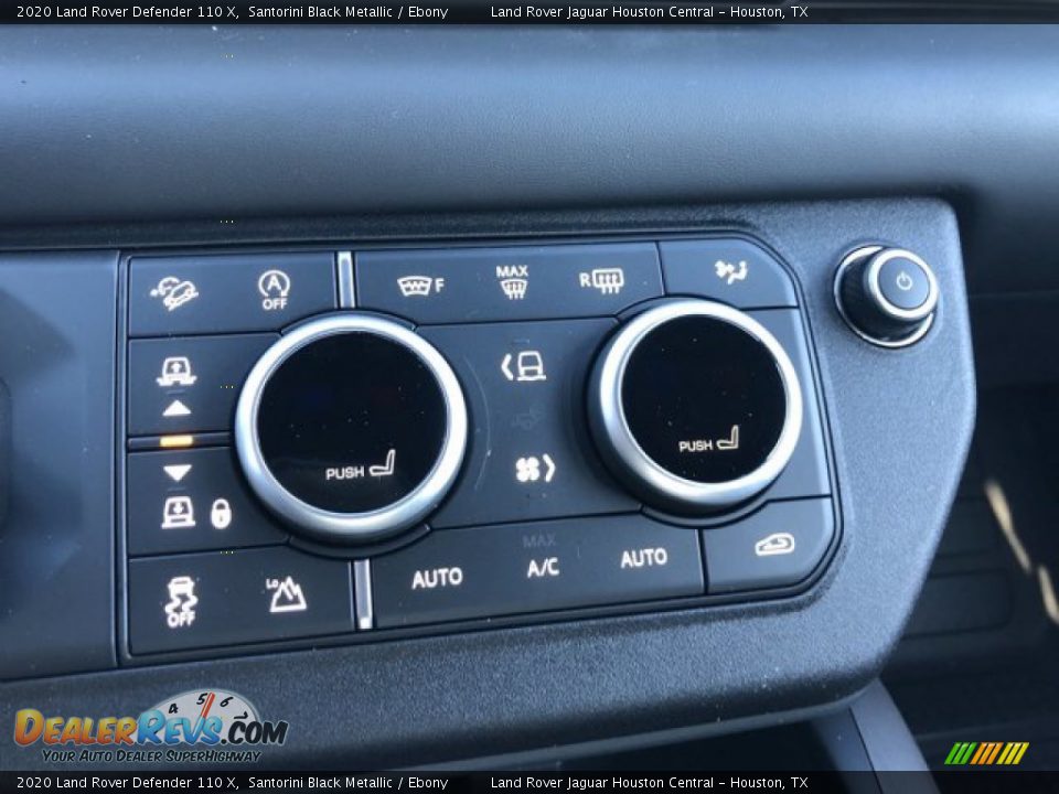 2020 Land Rover Defender 110 X Santorini Black Metallic / Ebony Photo #22
