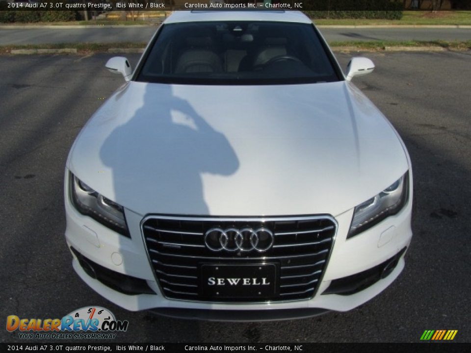 2014 Audi A7 3.0T quattro Prestige Ibis White / Black Photo #5