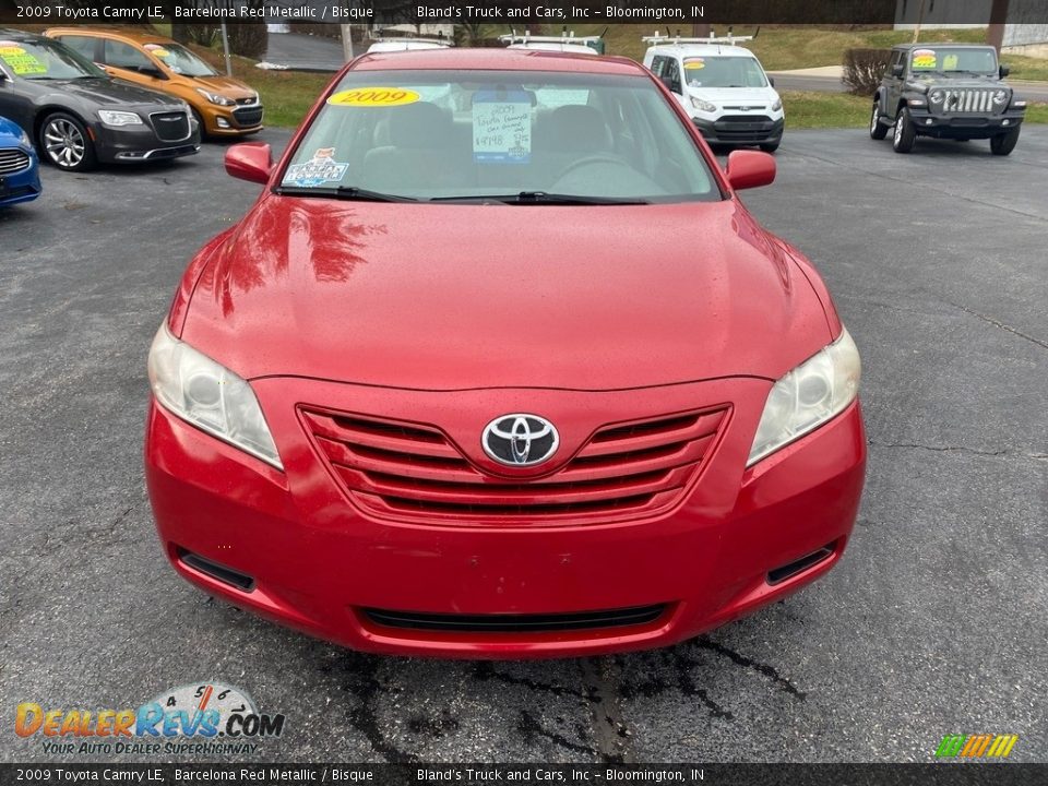 2009 Toyota Camry LE Barcelona Red Metallic / Bisque Photo #3