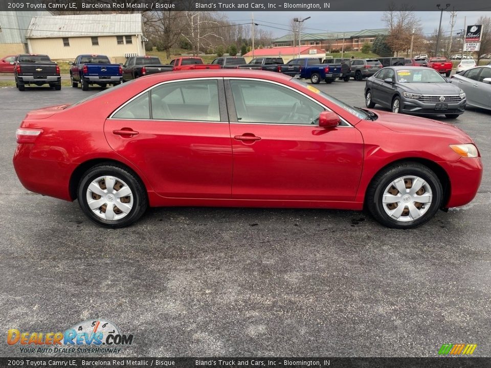 2009 Toyota Camry LE Barcelona Red Metallic / Bisque Photo #5