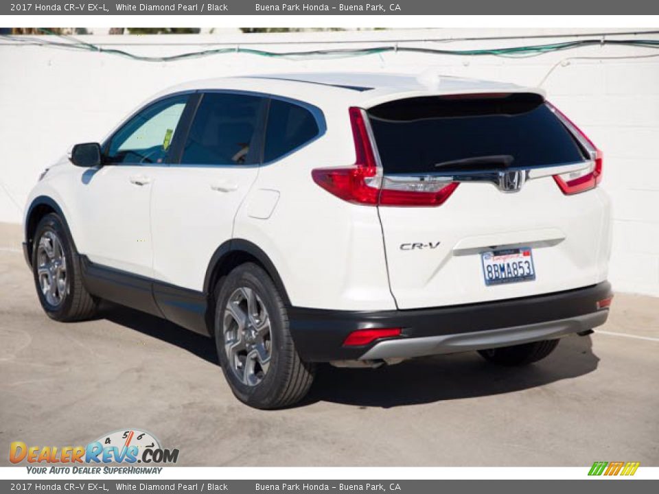 2017 Honda CR-V EX-L White Diamond Pearl / Black Photo #2