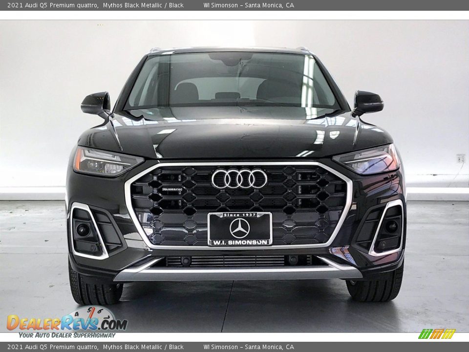 2021 Audi Q5 Premium quattro Mythos Black Metallic / Black Photo #2