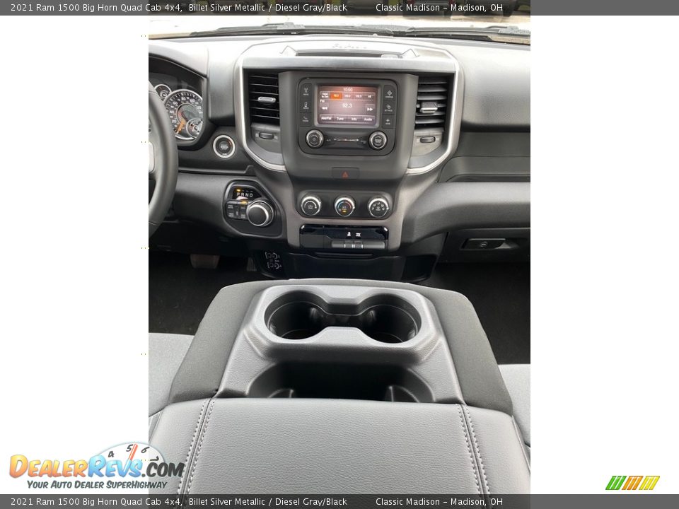 Controls of 2021 Ram 1500 Big Horn Quad Cab 4x4 Photo #6