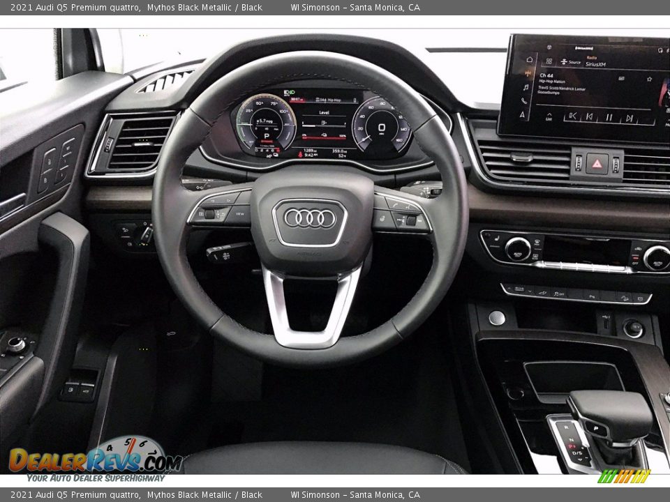 2021 Audi Q5 Premium quattro Steering Wheel Photo #4