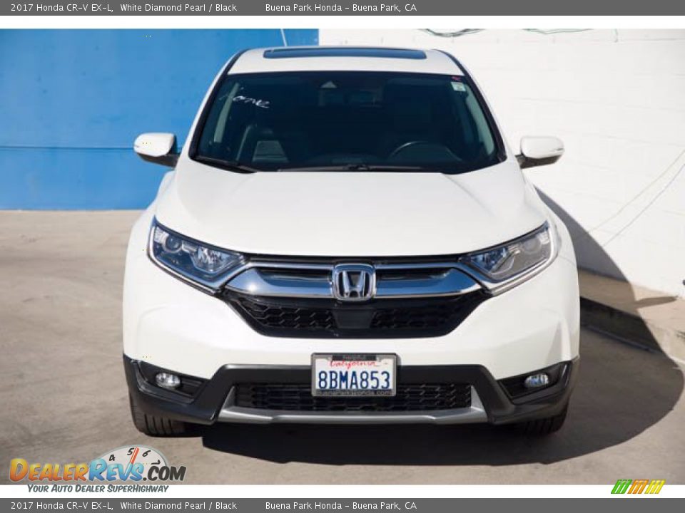 2017 Honda CR-V EX-L White Diamond Pearl / Black Photo #7