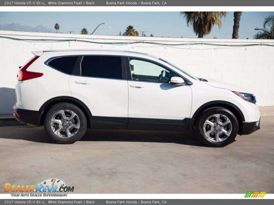 2017 Honda CR-V EX-L White Diamond Pearl / Black Photo #10