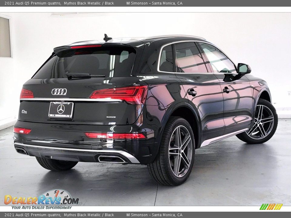 2021 Audi Q5 Premium quattro Mythos Black Metallic / Black Photo #13