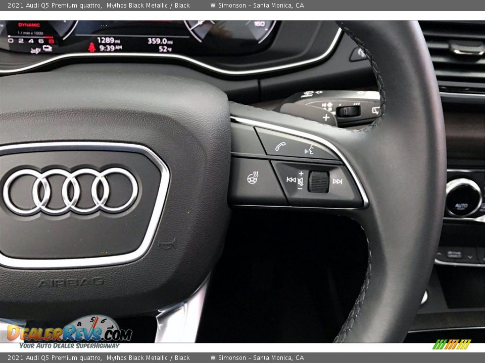 2021 Audi Q5 Premium quattro Steering Wheel Photo #22