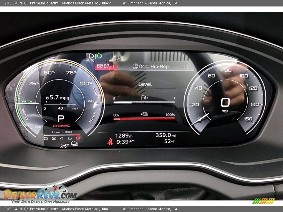 2021 Audi Q5 Premium quattro Gauges Photo #23