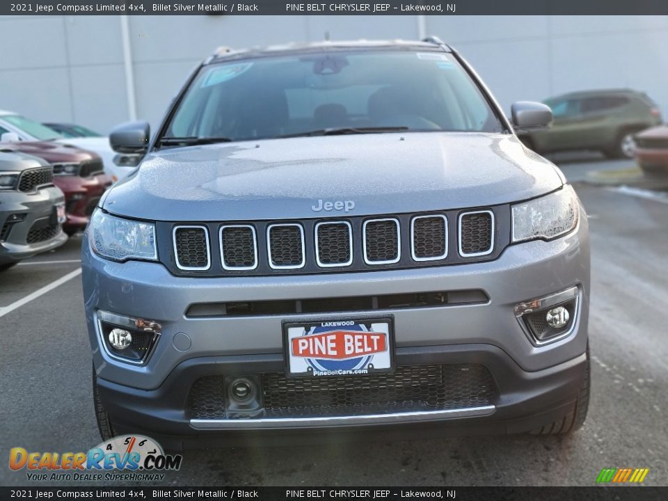 2021 Jeep Compass Limited 4x4 Billet Silver Metallic / Black Photo #3