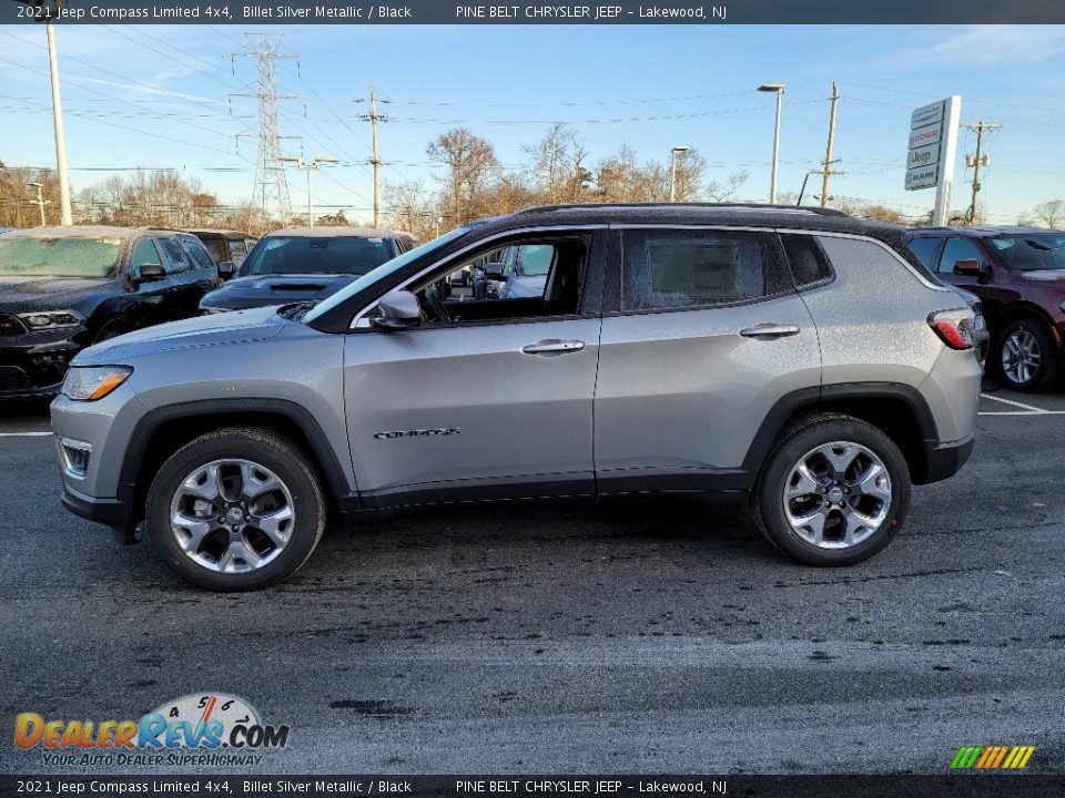 Billet Silver Metallic 2021 Jeep Compass Limited 4x4 Photo #4