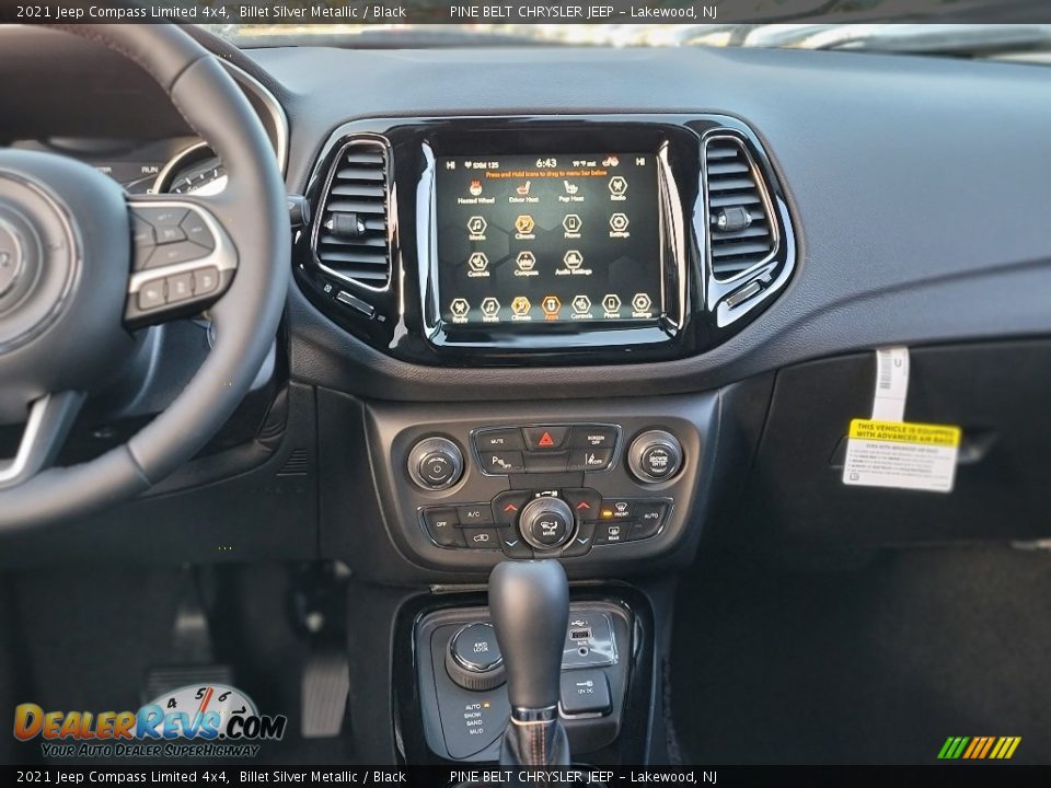 2021 Jeep Compass Limited 4x4 Billet Silver Metallic / Black Photo #6