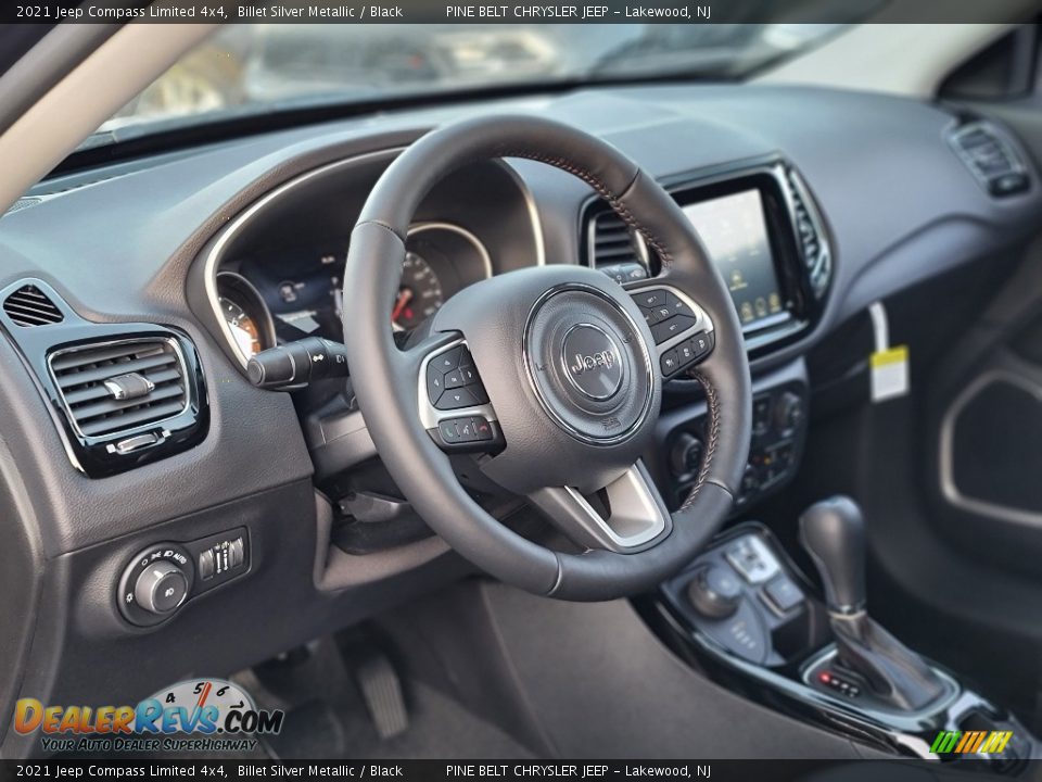 2021 Jeep Compass Limited 4x4 Billet Silver Metallic / Black Photo #12