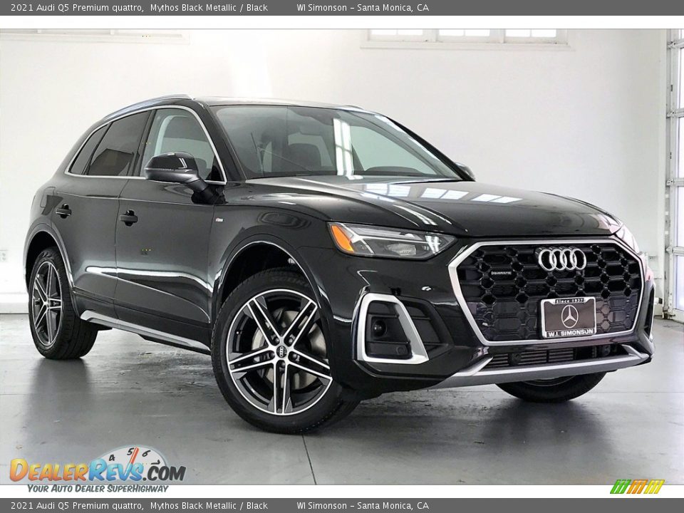 Mythos Black Metallic 2021 Audi Q5 Premium quattro Photo #34