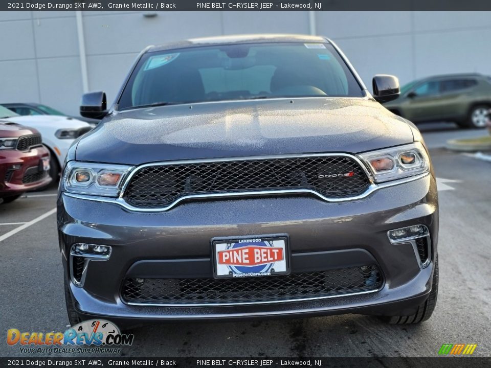 2021 Dodge Durango SXT AWD Granite Metallic / Black Photo #3