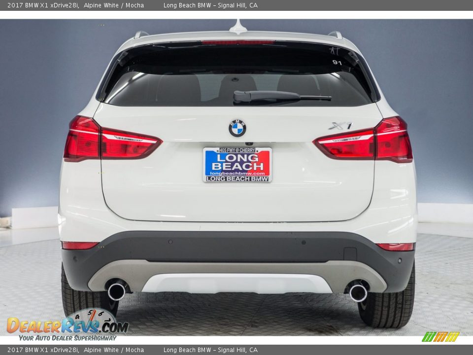 2017 BMW X1 xDrive28i Alpine White / Mocha Photo #3