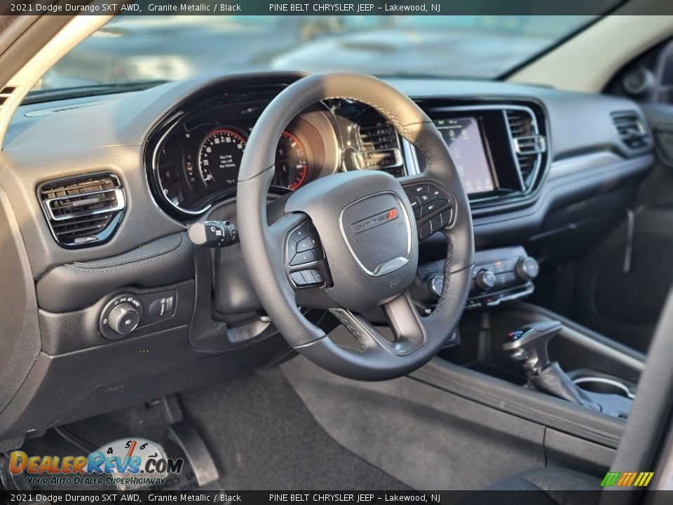 2021 Dodge Durango SXT AWD Granite Metallic / Black Photo #12