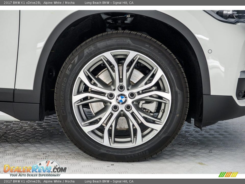 2017 BMW X1 xDrive28i Alpine White / Mocha Photo #8