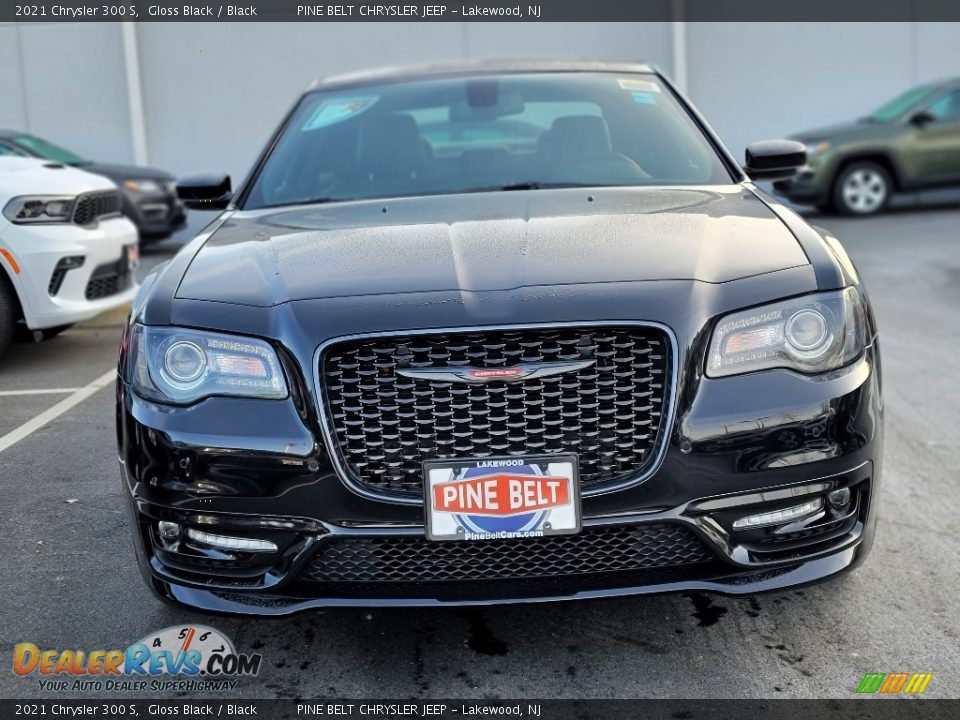 2021 Chrysler 300 S Gloss Black / Black Photo #3