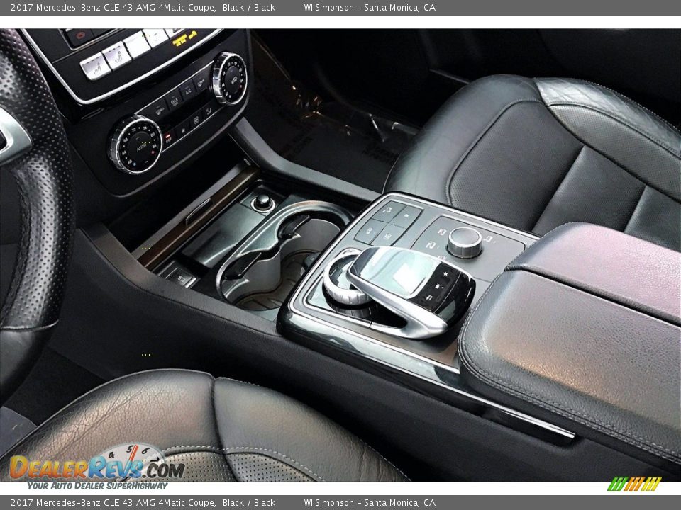 2017 Mercedes-Benz GLE 43 AMG 4Matic Coupe Black / Black Photo #17